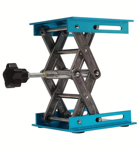 100x100mm Aluminum Alloy Lab Jack Stand Table Lift Laboratory Support Jack Platform Lab Lift Stand Table Lab Stand Lifter