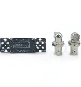 3-30mhz DIY 12W SWR Meter Kit SWR Power Meter for Shortwave Radio Station Debugging QRP SWR Meter Module