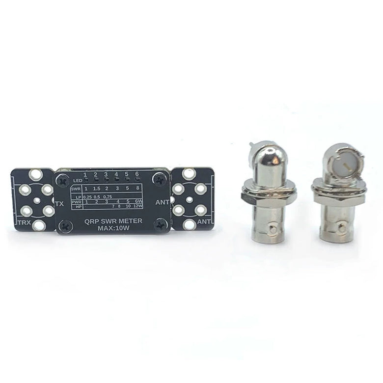 3-30mhz DIY 12W SWR Meter Kit SWR Power Meter for Shortwave Radio Station Debugging QRP SWR Meter Module
