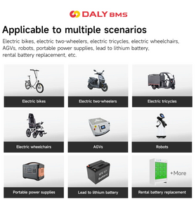 Daly BMS Smart Board Iron Lithium Battery Protection Board with Balance+Bluetooth+RS485+CAN K-type 4~24 Series with Parallel Module LiFePO4 3.65V