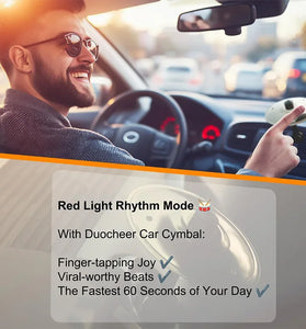 Car Crash Cymbal Air Vent Mini Drum Hand-shooting Cymbals Car Drum Cymbal Air Vent Musical Instrument For Car Interior