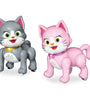 2.4GHz Remote Control Robot Pets Cat Rechargeable Cute Lighting and Music Robot Cat Toys for Children