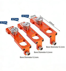 Drilling Jig for 20 30 40 Series Aluminum Profiles Quick Positioning Tapping Locator 6061 Anodized Alloy