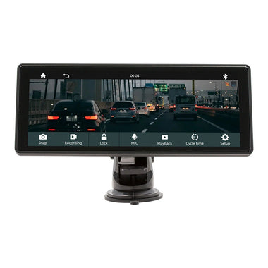 10.26 Inch Liftable Camera Car bluetooth MP5 Player AHD Portable Screen Car Central Control Driving Recorder Wireless Carplay Mirrorlink