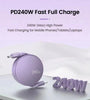 PD240W USB-C to USB-C Retractable Cable Fast Charging Data Transmission Thick Copper Core Line 12CM-100CM Long for iPhone 16 16 Plus 15 15 Pro for Huawei Mate XT for Xiaomi 15pro for Samsung Galaxy Z Flip6