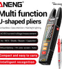 ANENG PN130 Digital Clamp Meter 4000 Counts AC DC Current Voltage Tester Auto Range VA Color Screen NCV CAT III 1000V Multifunction Electrical Tester with Flashlight Data Retention