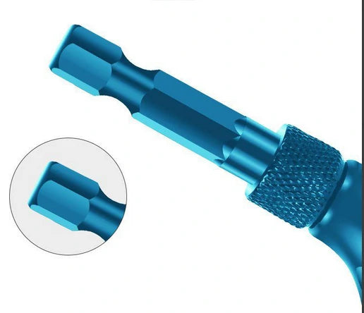 Deburring External Chamfer Tool Metal Edge Burr Removal Tool Hex Shank Triple Flute Deburring Drill For Repair Bolt Thread Parts