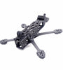 TEOSAW STEELE3 154mm / STEELE4 178mm Wheelbase 4mm Arm Thickness X Type Frame Kit Support VISTA DJI O3 Air Unit for DIY RC Drone FPV Racing