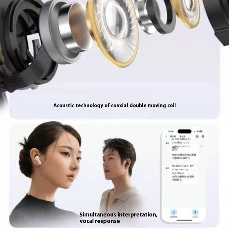 Edifier Lolli Pro 3i TWS bluetooth V6.0 Earphone ANC Earbuds -47dB Active Noise Cancelling 3-Mic Call Noise Reduction Coaxial Dual Dynamic Unit LDAC Hi-Res Audio 21 Languages Translation Sports Headphones