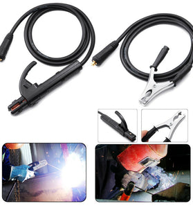 Excellway 200A Groud welding earth clamp clip set fit for MIG TIG ARC welding machine 1.5M~3M cable