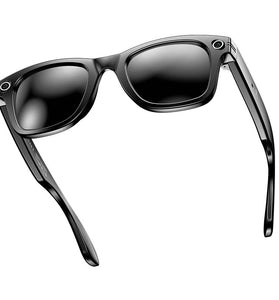 Bakeey W600 AI Smart Glasses First-Person View Camera bluetooth 5.4 Voice Assistant 12H Battery IP65 Waterproof 35g Lightweight Hands-Free for Vlogging Shooting