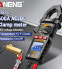ANENG CM86 Clamp Meter 600A AC DC Current Voltage Resistance Capacitance Temperature Digital Multimeter NCV Function Backlit LCD Auto Power Off Handheld Tester
