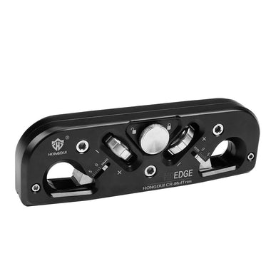 HONGDUI Woodworking Chamfer Plane with 3 Replacement Carbide Insert Two Way Edge Corner Plane 45 Degree Bevel Manual Planer Chamfering Planer for Quick Edge Trimming of Wood