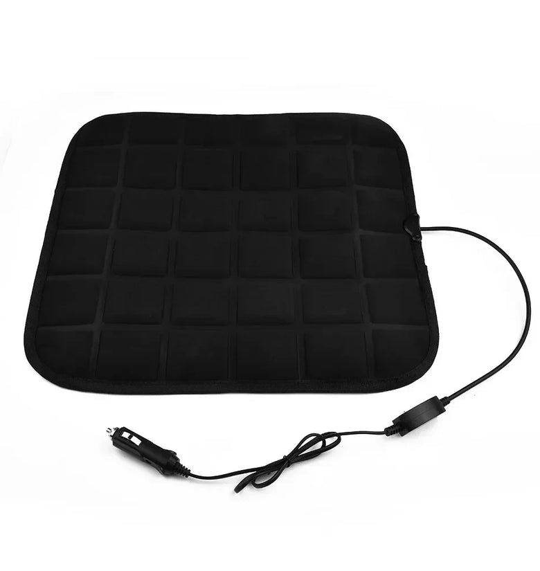 Universal 12V Car Seat Heating Cushion  Electric Heating Pad Front Seat Cushion Adjustable Temperature Winter Car Seat Heating Cover
