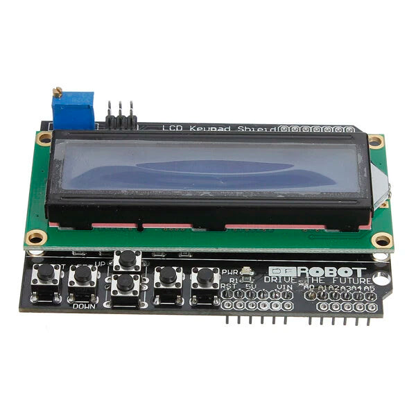 5Pcs Keypad Shield Blue Backlight For Robot LCD 1602 LCD1602 Display Module Input Output Expansion Board