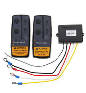 12V 24V Digital 2.4G Wireless Winch Remote Control Recovery Kit For Jeep SUV ATV