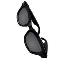 Senbono M01 AI Smart Glasses bluetooth Calling Open Ear Audio 500W Photography Surround-Sound Speakers WiFi-4+bluetooth5.3 Triple Array Microphones Hands-Free AI Voice Assistant for Vlogging Shooting