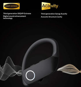 SANAG Z9 TWS Earphone bluetooth Earphone HiFi Stereo Deep Bass Dual Microphones CVC Call Noise Cancelling Power Display IPX5 Waterproof Earhooks Sports Headphones