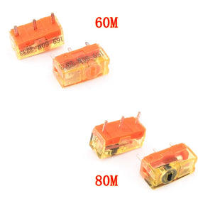 10Pcs TTC Micro Switch Dust Proof Gold 60M Black Gold 60M/80M High Lifespan Mouse Switches Fast Actuation Precision Clicks Anti Dust Gaming Accessories