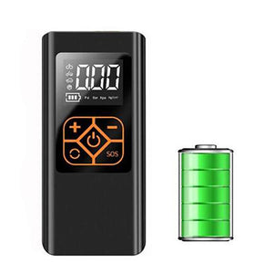 7.4V 60W Portable Car Tire Air Pump Rechargeable LCD Display Car Air Compressor Inflator For Motorcycles Bicycle Boat Tyre