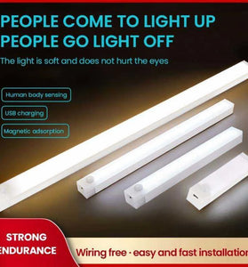 LED Human Body Induction Lamp Magnetic Charging Wine Cabinet Wardrobe Lamp Student Dormitory Night Light Strip Car Roof LED Lamp 3 Modes USB Car Interior Reading Lamp Bedroom Light