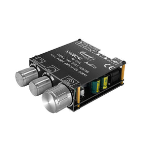 YS-T50L bluetooth 5.1 Audio Amplifier Board 50W2 with Front-End High-Bass Adjustment Stereo Digital Amplifier Module Board