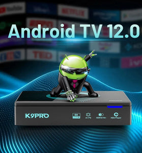 KinHankK9 PRO 8K Android TV Box with Montage Player HDR10+ RK3588S Octa-core 8GB RAM 64GB ROM Support WiFi 6 BT5.0 1000M HD2.1 Smart Home Set Top Box