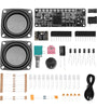 DIY 5W PAM8406 bluetooth Speaker Amplifier Kit Dual Channel Stereo Sound USB Power Clear Audio Level Indicator Easy Assembly Suitable for Home Audio Systems