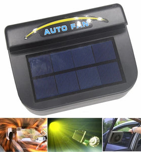 Solar Power Car Cooling Fan Radiator Car Window Auto Air Vent Cool Fan Cooler Solar Panel Energy Saving Ventilation System Radiator