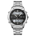 SKMEI Men's Sports Digital Watches Double Display Chronograph Watch Waterproof Luminous Alarm Electronic Watch
