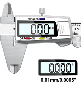 ETOPOO 0-150mm Stainless Steel Digital Vernier Caliper 0.01mm with Depth Measuring Rod