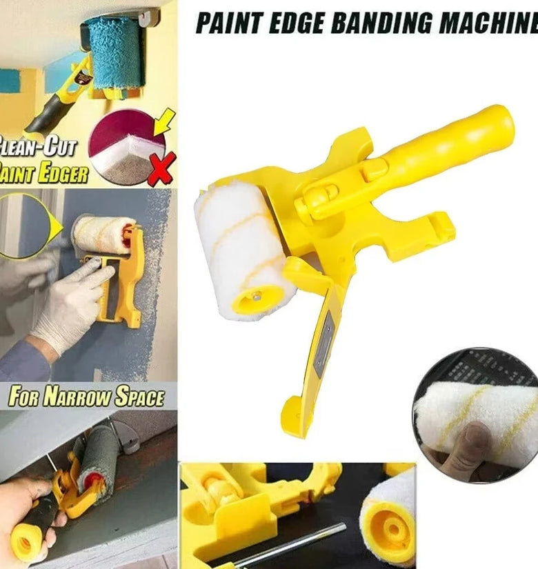 Wall Paint Roller Set Multifunctional Clean-cut Edger Painting Rolling Brush for Wall Painting Treatment Tools