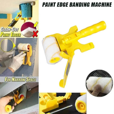 Wall Paint Roller Set Multifunctional Clean-cut Edger Painting Rolling Brush for Wall Painting Treatment Tools
