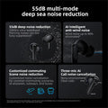 Vivo TWS4 bluetooth Earbuds Wireless ANC Earphone 55dB Noise Cancelling 3-Mic AI Call Noise Cancelling LDAC Hi-Res Audio Stereo 3D Surround Sound 45H Playback Low Delay Sports Headphone