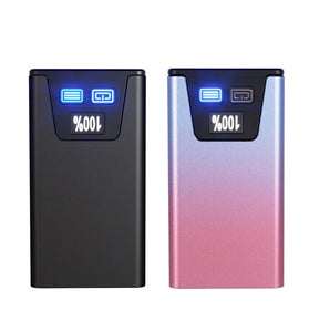 Digital Power Display LED Keychain Light Portable Super Bright Magnetic Work Lamp Type-C USB Rechargeable Emergency Mini Torch