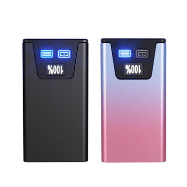 Digital Power Display LED Keychain Light Portable Super Bright Magnetic Work Lamp Type-C USB Rechargeable Emergency Mini Torch