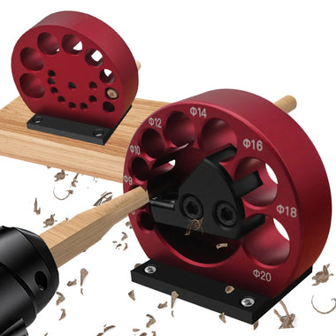 Adjustable Dowel Maker Jig Kit 8-20mm Perfect for Efficient Precision Woodworking and Round Rod Crafting