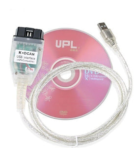 INPA K+CAN INPA K DCAN Diagnostic Interface Cable with Switch INPA Car Programming FT232RL Full Chip Software OBD2 Scanner Connect USB for BMW
