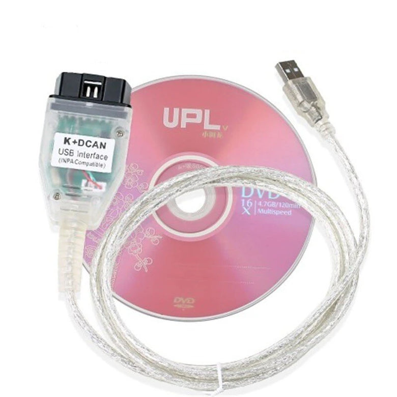 INPA K+CAN INPA K DCAN Diagnostic Interface Cable with Switch INPA Car Programming FT232RL Full Chip Software OBD2 Scanner Connect USB for BMW