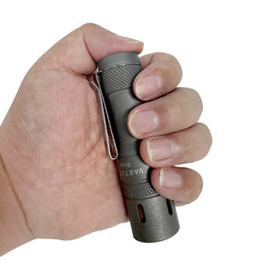 Vastlite BOW 750 Meters Compact EDC LEP Flashlight with 18350 Battery, 280LM Long Range Portable Powerful LEP Spotlight USB Rechargeable Thrower Flashlight