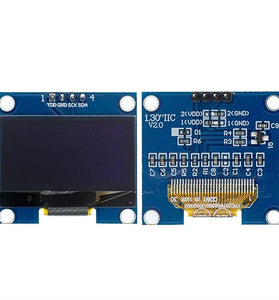 1.3 Inch OLED Display Module White/Blue 128X64 SPI/IIC I2C Communicate Color 4Pin/7Pin Screen Board