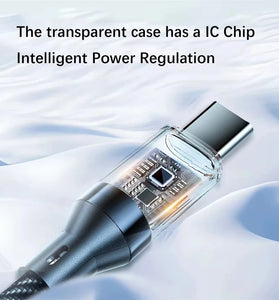 120W USB-A to Type-C Cable with Digital Display Fast Charging Data Transmission Copper Core Line 1M/2M Long for iPhone 15 15 Plus for Huawei Pura 70 Ultra for Xiaomi Civi 4 Pro for Samsung Galaxy S24