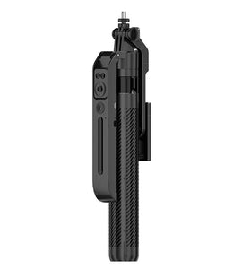 C12 Portable Four-corner Stand 360 Rotation Gimbal AI Facial Tracking Selfie Mount Bracket with Wireless Remote Control for Video Recording and Live Streaming