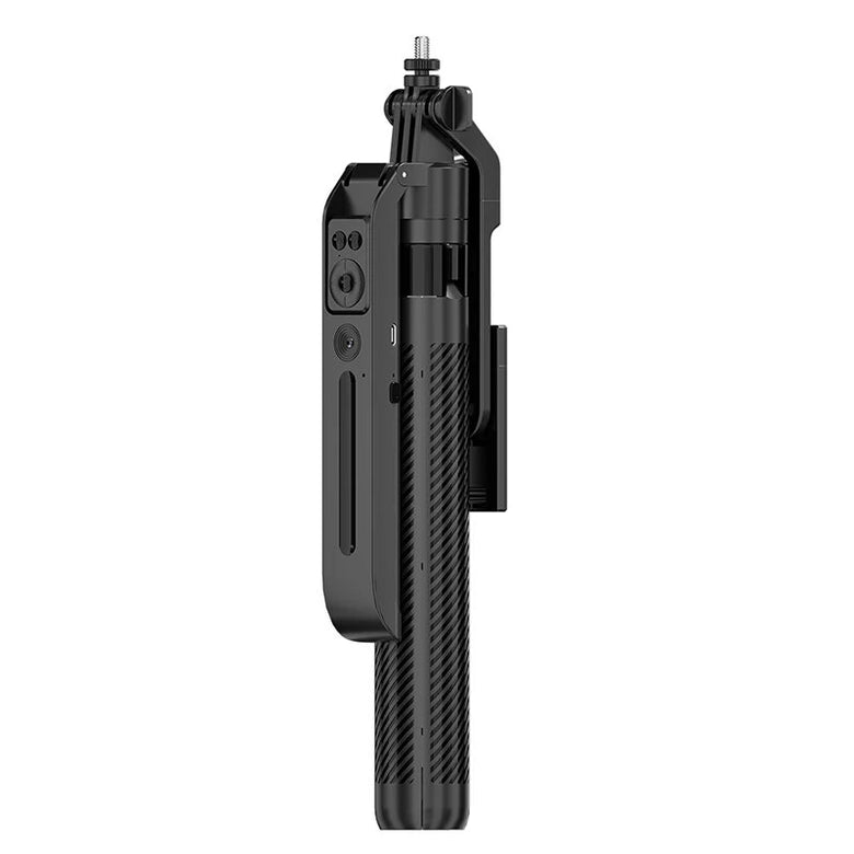 C12 Portable Four-corner Stand 360 Rotation Gimbal AI Facial Tracking Selfie Mount Bracket with Wireless Remote Control for Video Recording and Live Streaming