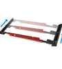 Stair Tread Template Tool Stair Tread Gauge Adjustable Measuring Tool for Stair Measurement Tool and Shelf Project Layout