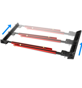 Stair Tread Template Tool Stair Tread Gauge Adjustable Measuring Tool for Stair Measurement Tool and Shelf Project Layout