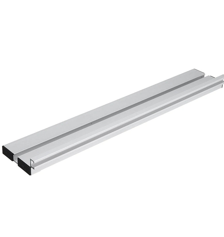 Wnew 450-1220mm Woodworking Miter Gauge Fence Table Saw Fence T Slot Aluminum Alloy Fence Track Stop for Router Table Saw