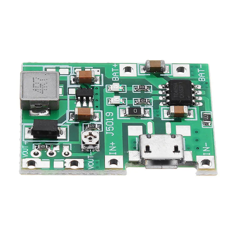 3pcs 3.7V 9V 5V 2A Adjustable Step Up 18650 Lithium Battery Charging Discharge Integrated Module