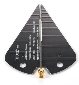 Log Periodic UWB Antenna 1300MHz-10GHz Widebands Circuit Board 50ohm for UWB 6-9dB