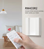 SONOFF RM433 R2 Base 433MHz RF Remote Controller 8 Button Remote Control Paired with SONOFF TX Wall Switch RF Devices IFan04 D1 RFR2 Work with Alexa Google Home